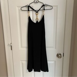 Black cocktail dress